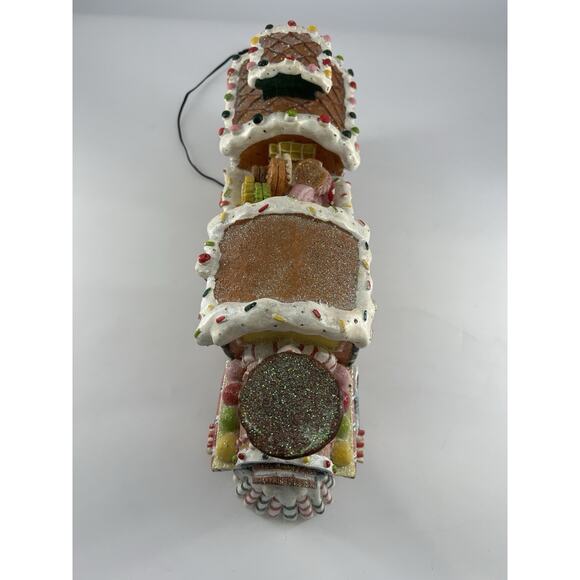 Cracker Barrel Fiber Optic Lighted Christmas Express Train Ginger Bread Holiday - Picture 2 of 16